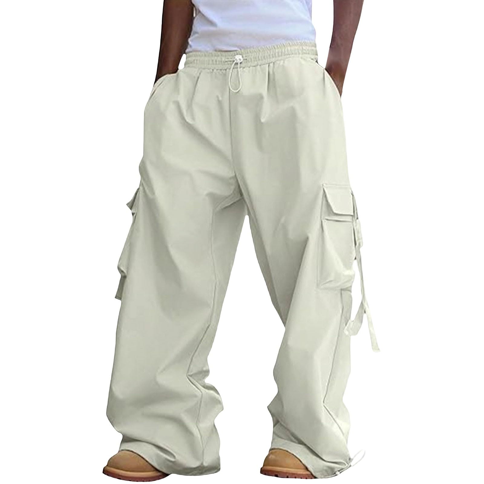 Pantalon de travail extensible coupe droite pour homme CHUNOTU - 4