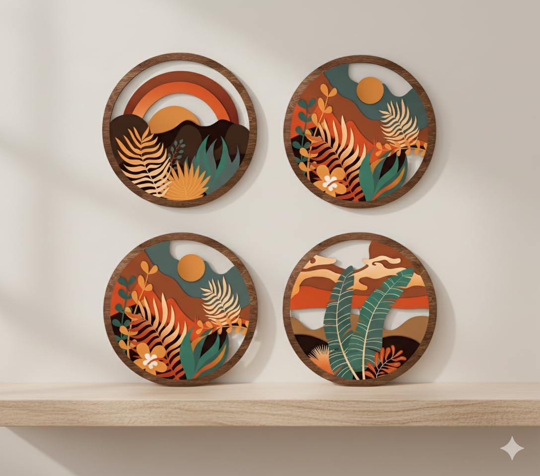 Boho Wall Stickers - Add Playful Decor -4 Boho Wall Stickers - Add Playful Decor -4