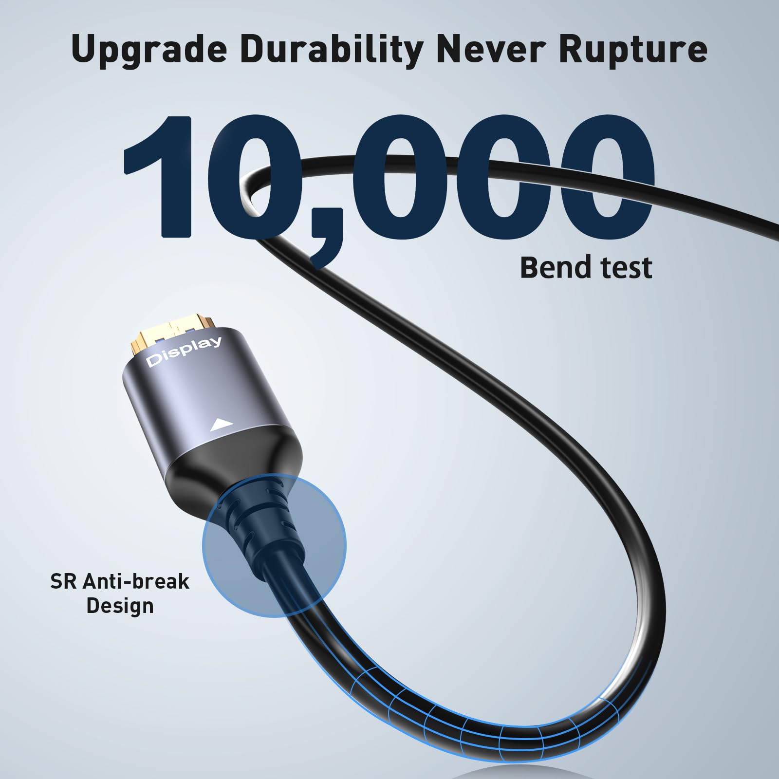 8K HDMI Glasfaserkabel 15M, HDMI 2.1 Kabel 48Gbps Ultra High Speed,In Wall CL3 Rated,AOC 8K@60Hz,4K@120Hz/144Hz Dynamic HDR eARC Dolby HDCP2.2 Kompatibel mit PS5,Xbox SeriesX,PC,TV