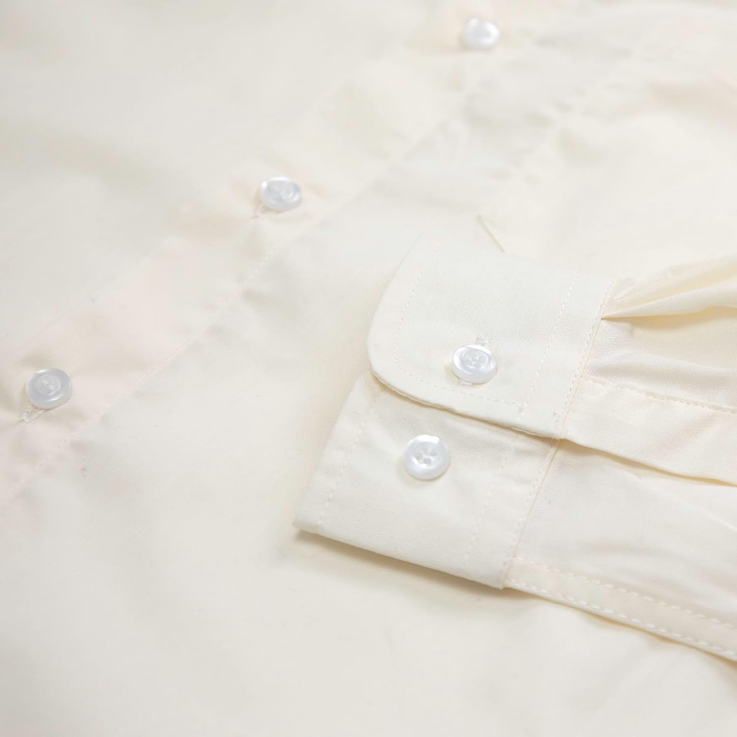 Boys Dress Shirt with 2 Bow Ties Long Sleeve Button Down Shirt