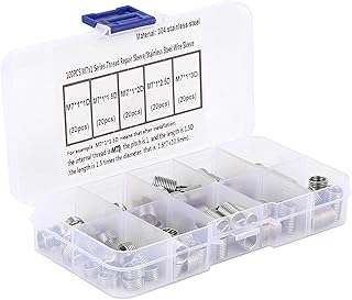 AGOUNOD Thread Screws Sleeve, Stainless Steel...,