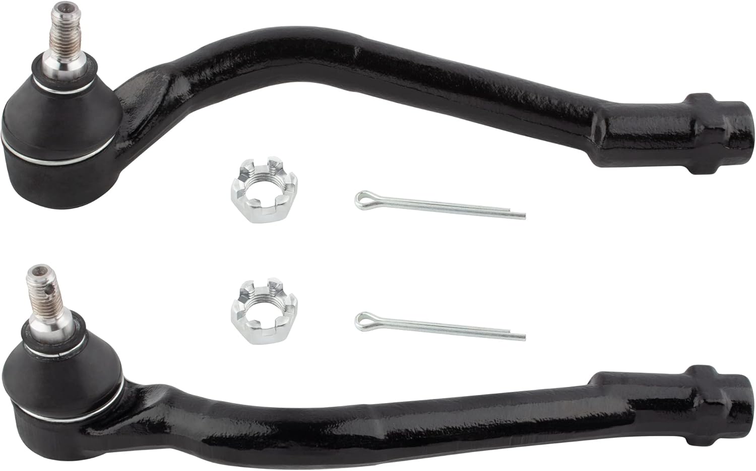 EV800974 ES800717 ES800718 Front Inner & Outer Tie Rod Ends Left & Right for Hyundai Azera 2012-2017 Sonata 2011-2013 Kia Cadenza 2014-2016 Optima 2011-2015, Pack of 4