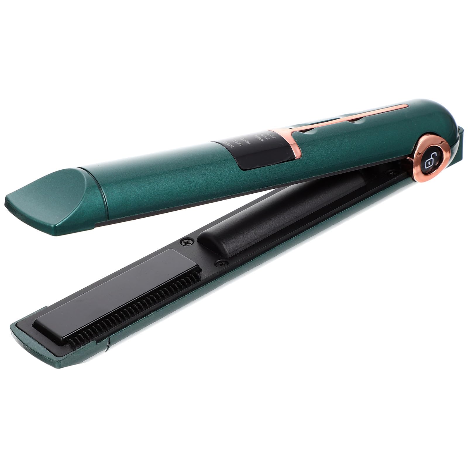 Fer à Lisser Boucler sans Fil Portable pour Cheveux Batterie 2600mah, Design Ergonomique et Température Réglable, pour Voyage et Usage Extérieur