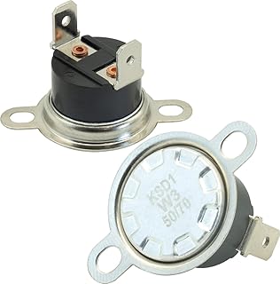HAINEAO 2-Pack WB27X11034 Normally Open Auto Reset Thermostat Switch - Replacement for GE Models CSA1201RSS01/CVM1790SS1SS & OEM Part WB27X10713 1474119 AP4363203 PS2339856 EAP2339856