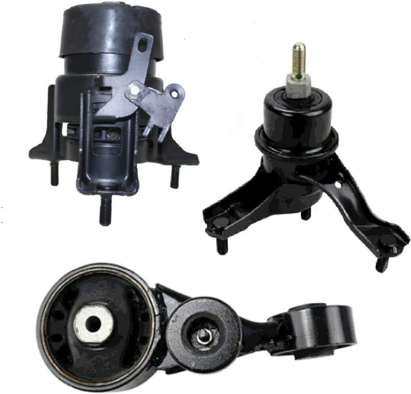 3 PCS Front Motor Mount FIT 2007-2010 Toyota Sienna 3.5L