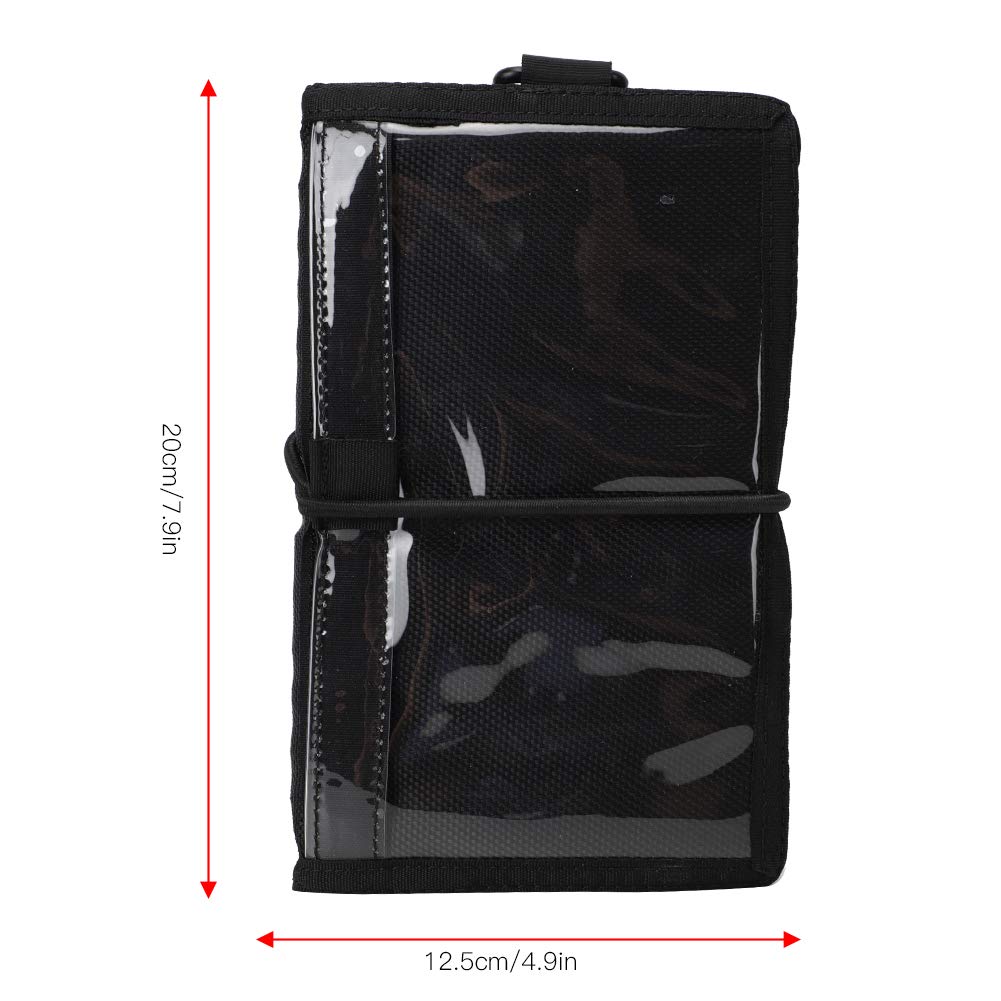 equlup Underwater Notebook, 25 Page Underwater Notebook Wallet Water Proof Paper with Pen, Diving Underwater Notebook Waterproof Paper