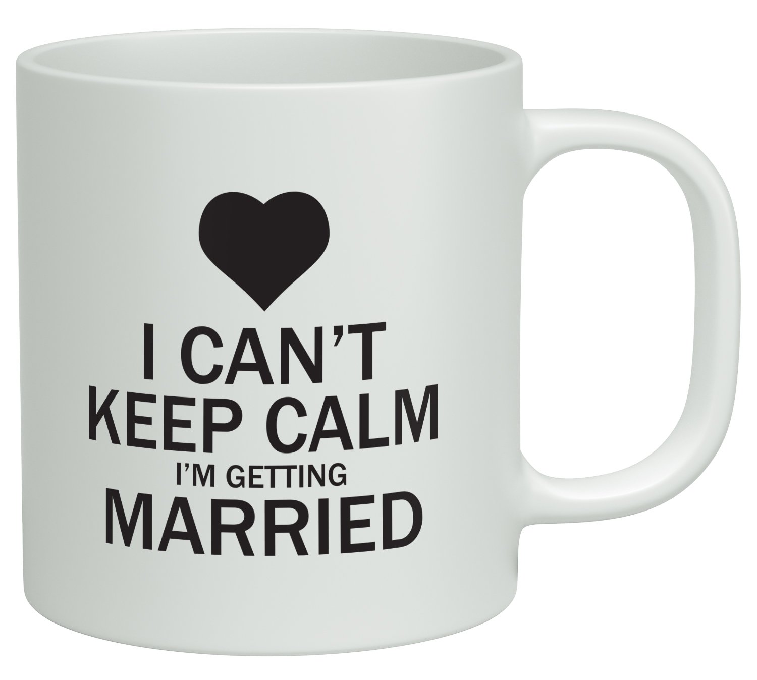 Shopagift White I Can't Keep Calm I'm Getting Married 10Oz Novelty Gift Mug Cup