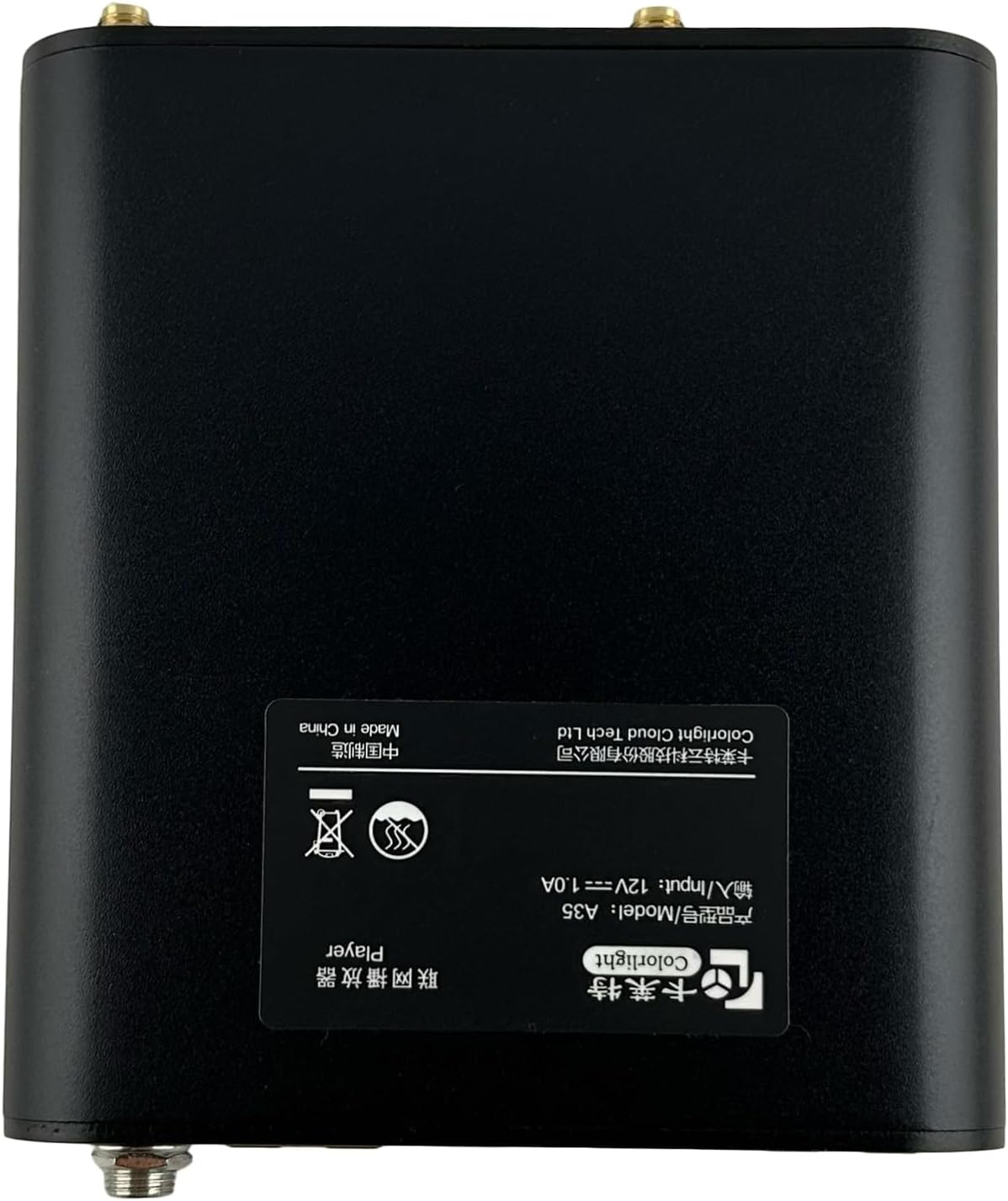 Colorlight A35 4K Network Media Player | Android Digital Signage Controller with Cloud-Based Multi-Screen Management | LED Display Control Box for Commercial Video Wall, USB, Wi-Fi, & LAN Connectivity