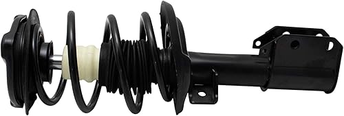 Miniatura 32 de TRQ Kit de suspensión delantera, conjunto de amortiguadores y resortes, barra estabilizadora, enlace estabilizador compatible con Chevrolet