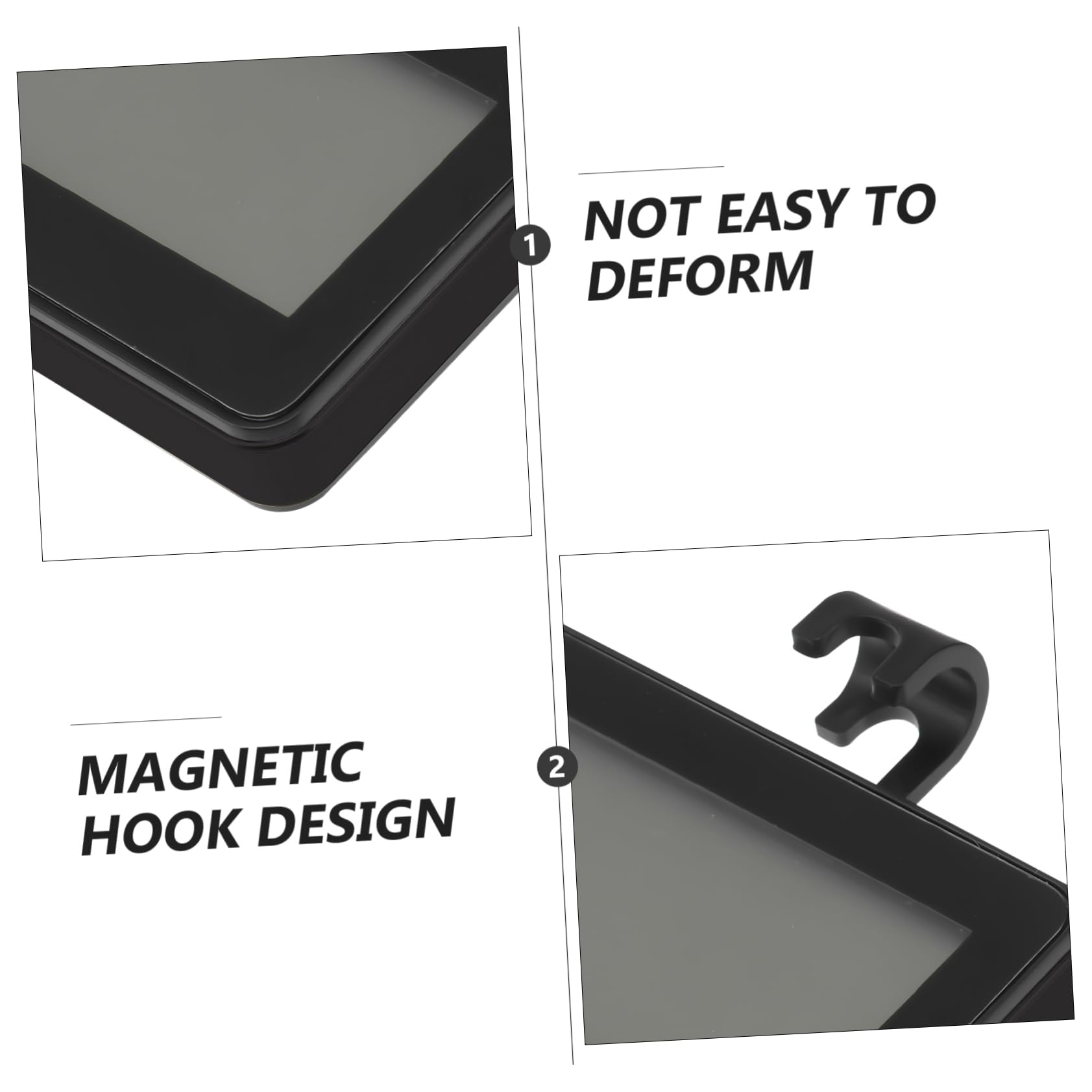 TOPBATHY 3pezzi Termometro Elettronico Batteria Precisione Allerta Congelatore Frigorifero Design e Facile Usare Display