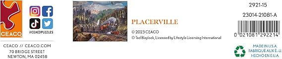 Ceaco - Ted Brailock - Platharville - 750 Piece Jigsaw Puzzle