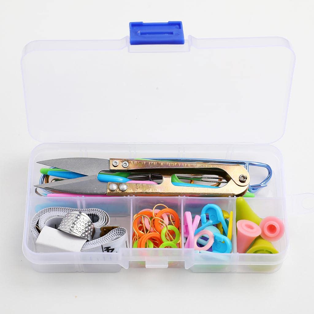 Kit de Tejido de Bambú, Kit de Tejido Circular con Tubo