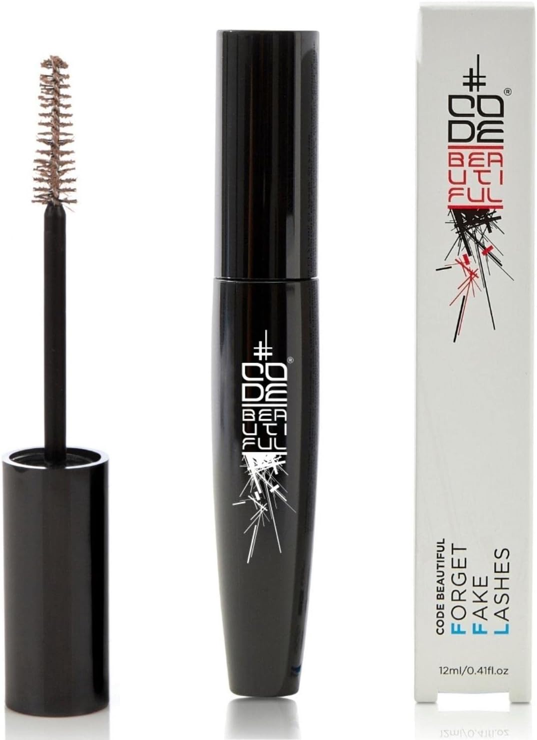 CODE Beautiful Eyelash primer | Pre Mascara Lash Primer Boosts your Lashes for Volume & Length | Lash Lengthening Mascara Primer | Vegan & Cruelty Free Eye Make-up | FFL Forget Fake Lashes 12ml