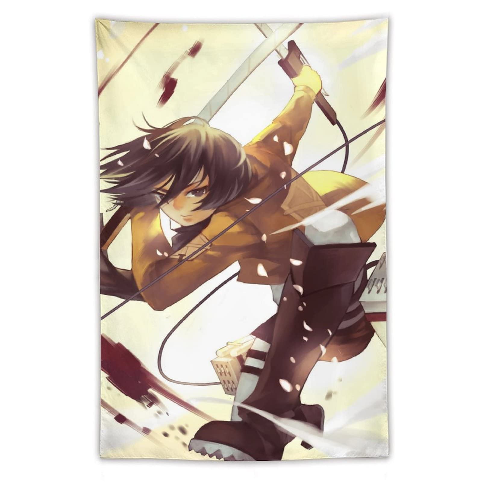 Amazon.co.jp: タペストリー 進撃の巨人 ミカサ・アッカーマン