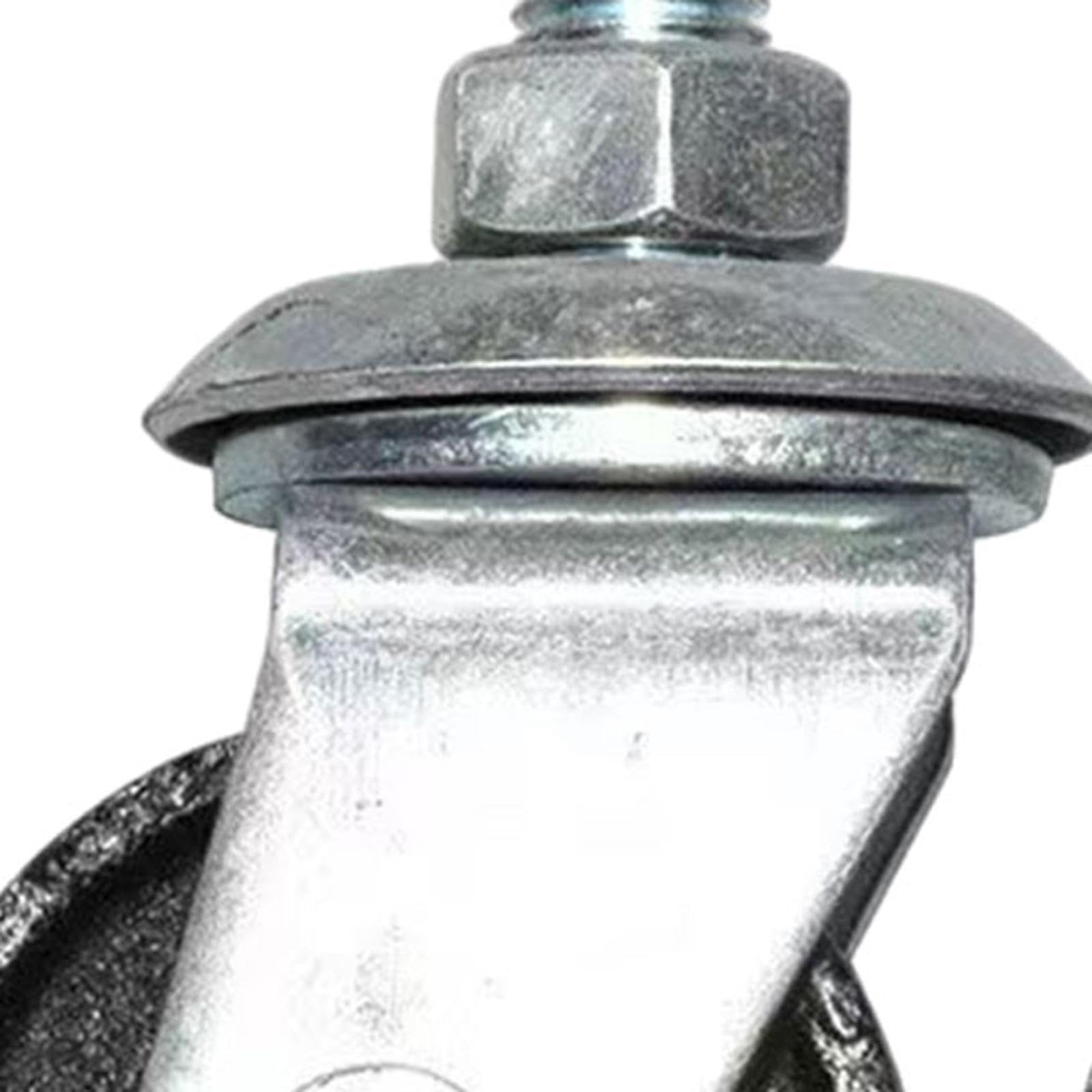 F Fityle 1 paio di ruote girevoli per cric da pavimento he, ruote girevoli orizzontali per cric, accessori di facile installazione per cric da pavimento, Filettato 16mm