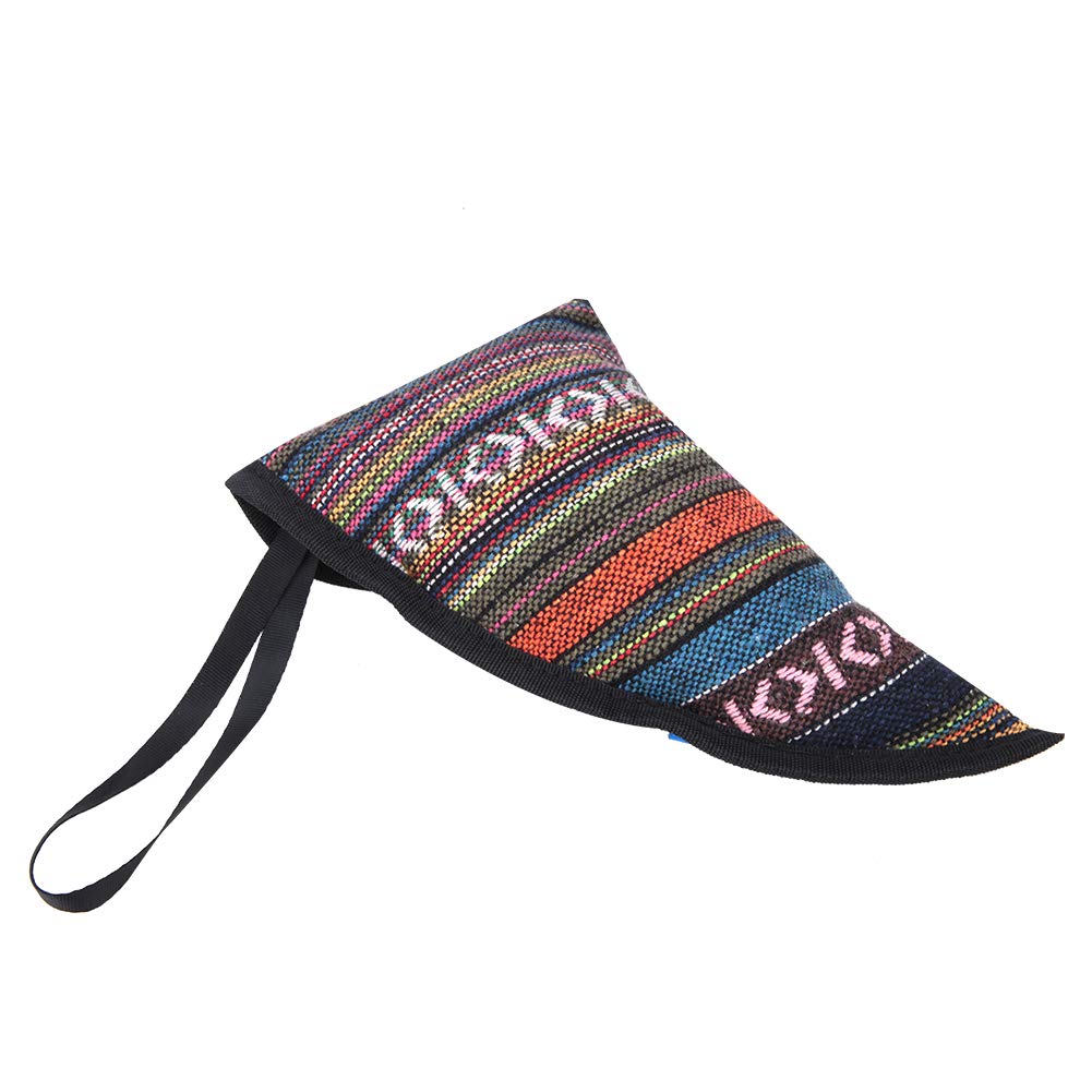 Sac de Transport Ocarina, Rangement Portable élégant avec Dragonne, Idéal pour Accessoire d'instrument Ocarina 12 Trous
