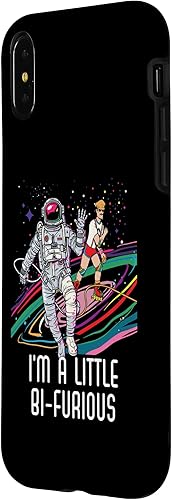 Miniatura 5 de iPhone 11 Pro Max I'm A Little Bi-Furious Bisexual Rainbow Bisexuality LGBTQ Case