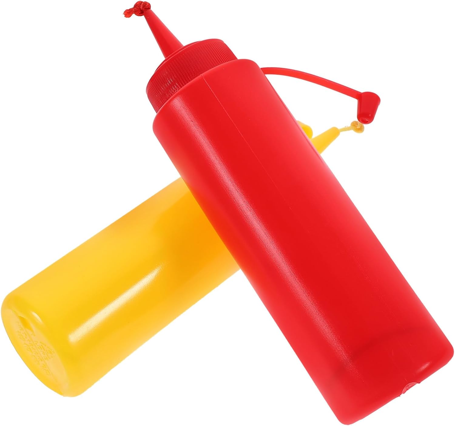 Realistic Fake Ketchup Mustard Bottles 2-Pack Wear-Resistant Prank Toys