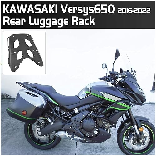 Miniatura 2 de Portaequipajes trasero para motocicleta, soporte de acero para K-awasaki Versys 650 KLE650 Versys650 KLE 650 KLE 650 2016 2017 2018 2019 2020 2021