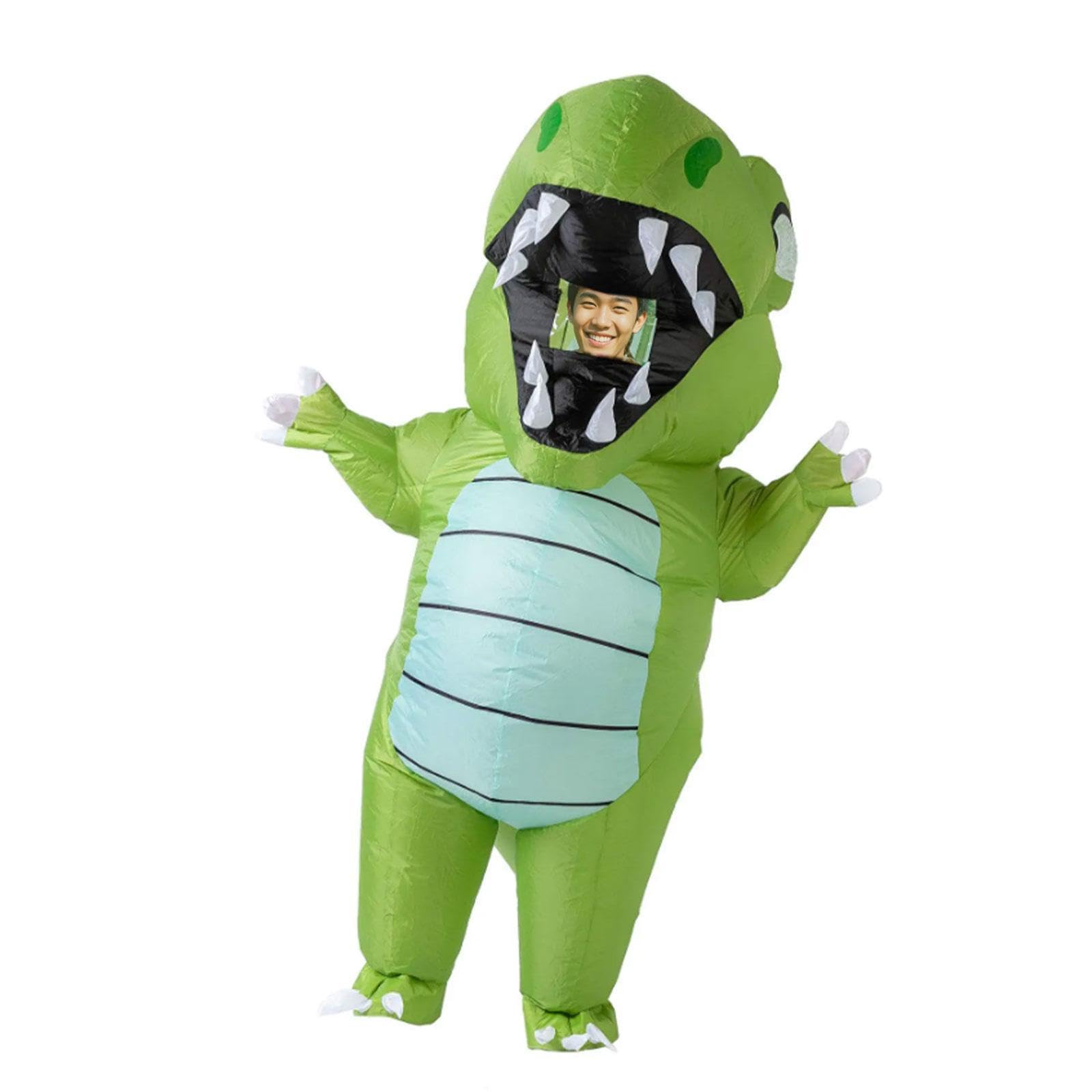 de Disfraz de Dinosaurio Inflable, para Adultos