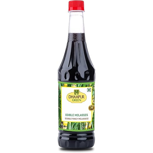 Dhampure Speciality Sugarcane Molasses, 800Ml | Molasses For Baking | | Baking Syrup For Cookies, Cakes, Muffins, Pastries, Toppings | Mineral Rich