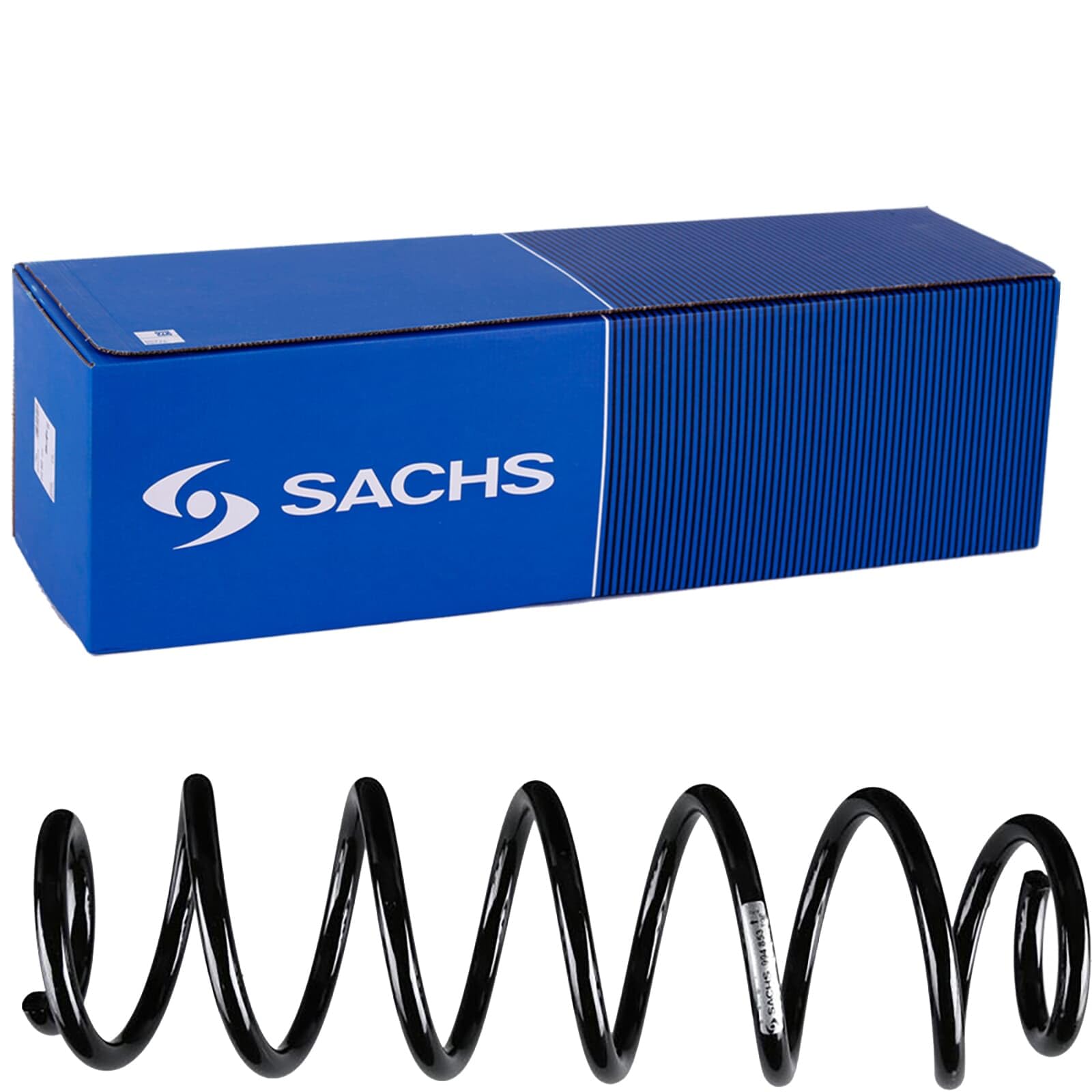 BandelOne enthält 2x Sachs Fahrwerksfeder Hinterachse passend für Golf Vii Viii