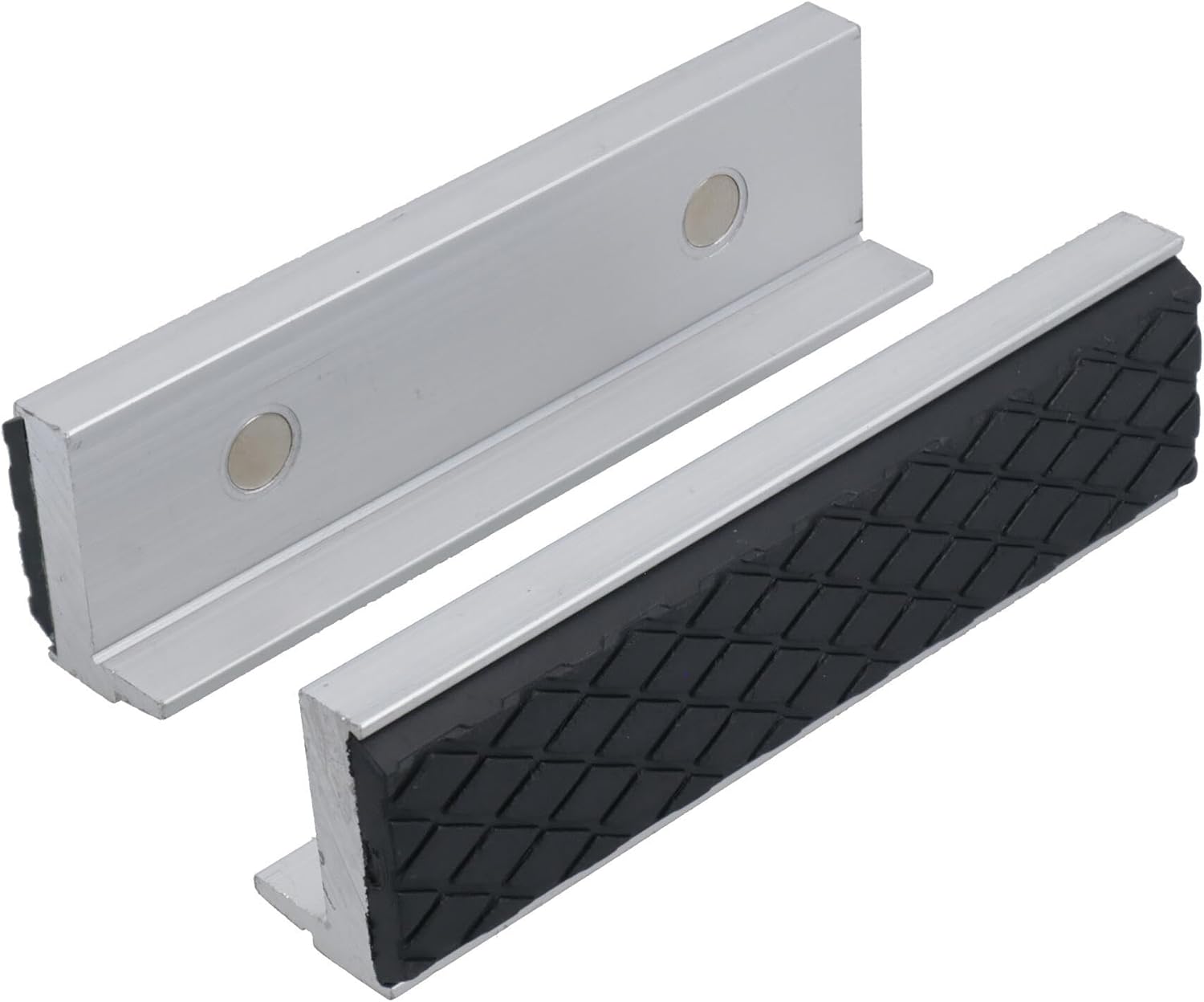 Magnetic Bench or Drill Vice Soft Jaws Engineers Rubber Grips 100mm (4") Sil118