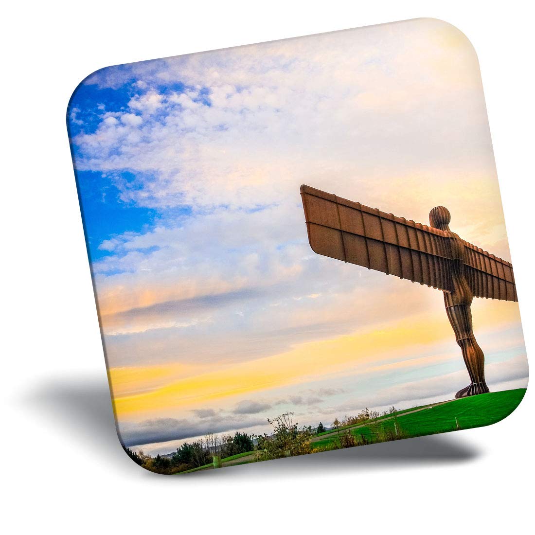 Destination Vinyl ltd Fridge Magnet - Angel Of The North Newcastle England UK 24297