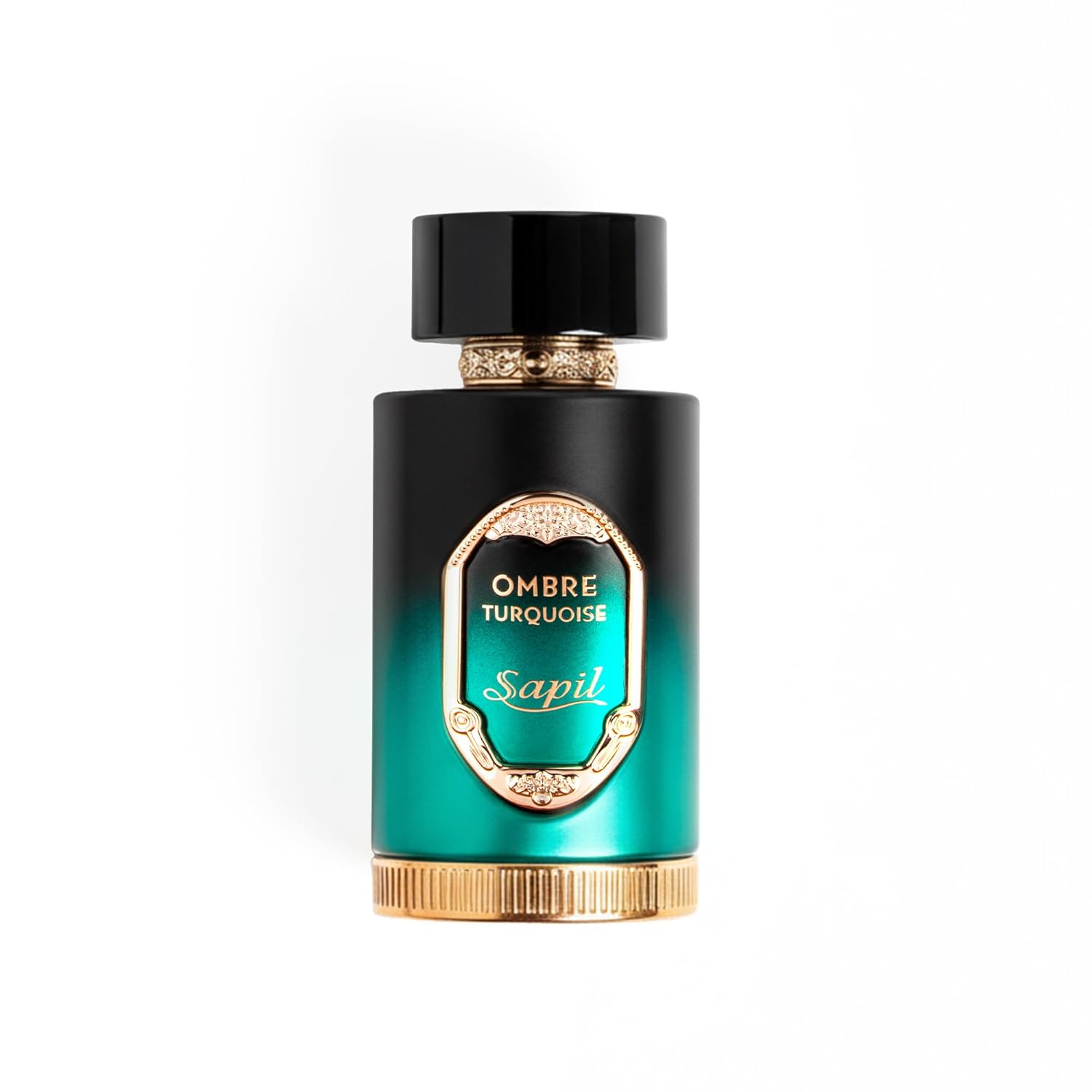 Sapil Ombre Turquoise Eau de Parfum – Long Lasting Unisex Woody Perfume | Cardamom, Leather & Amber Notes | Clean Elegant Signature Fragrance | 3.4 oz / 100ml