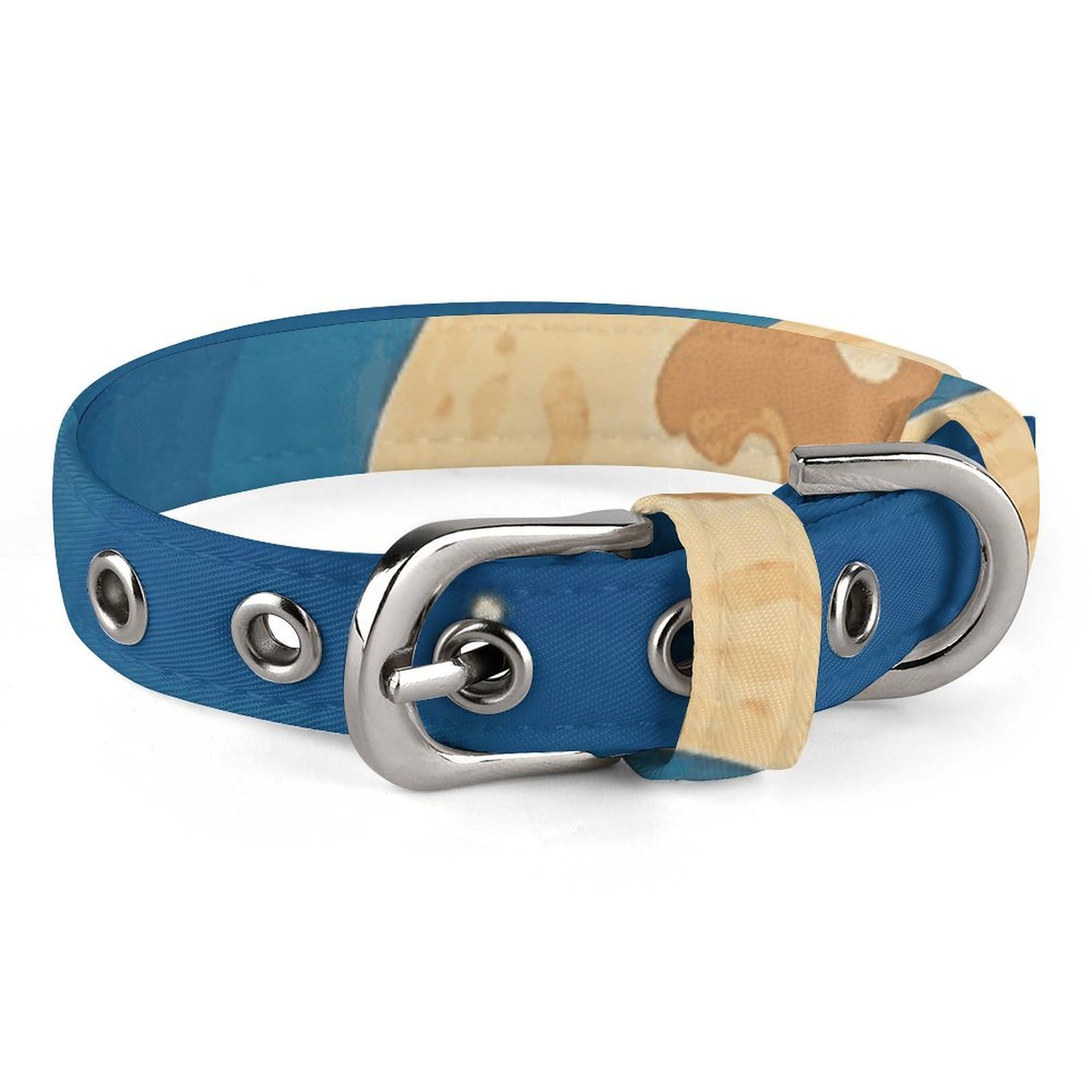 Collier lune d'automne pour chien et chat réglable