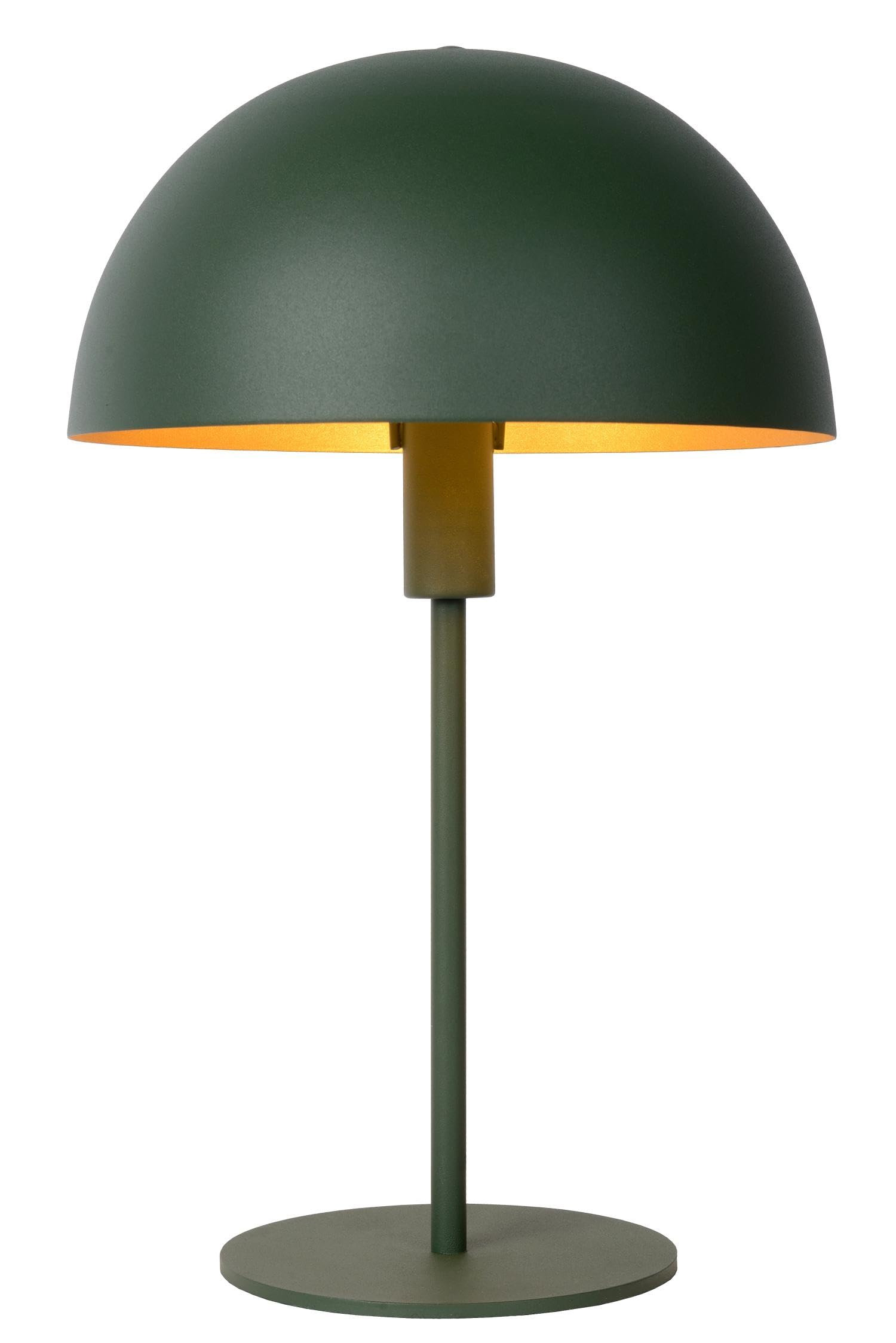 LUCIDE SIEMON - Tischlampe - Ø 25 cm - 1xE14 - Grün