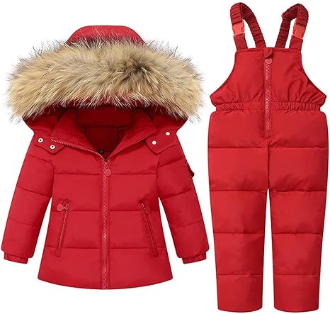 Combinaison De Ski Fille 4-5 Ans - Veste Et Pantalon Chauds Imperméables | Pour Ski, Neige, Activités Extérieures Hiver
