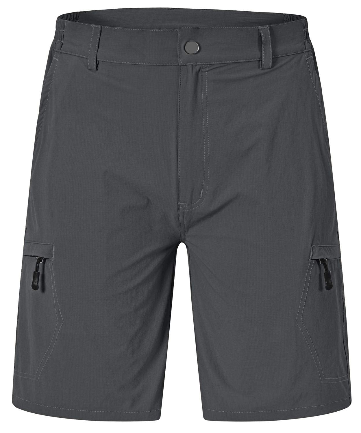 Rdruko Men's Hiking Quick Dry Lightweight Casual Summer Shorts for Outdoor Work Travel