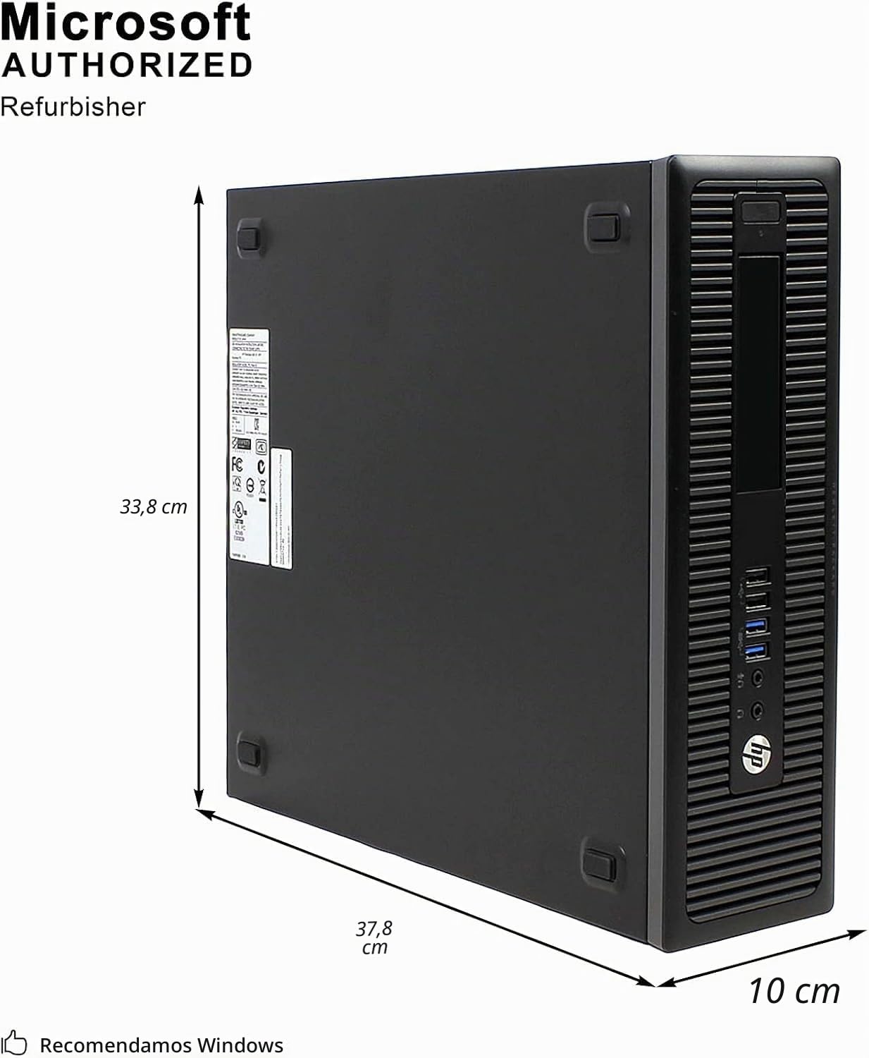 HP Prodesk 600 G2 SFF - Ordenador de sobremesa Intel Core i5-6500