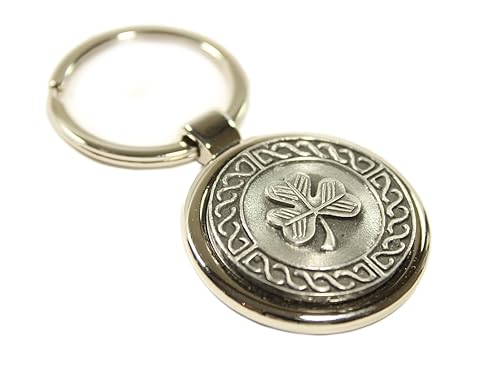 Biddy Murphy Irish Celtic Keychain – Pewter Celtic Knot, Stainless