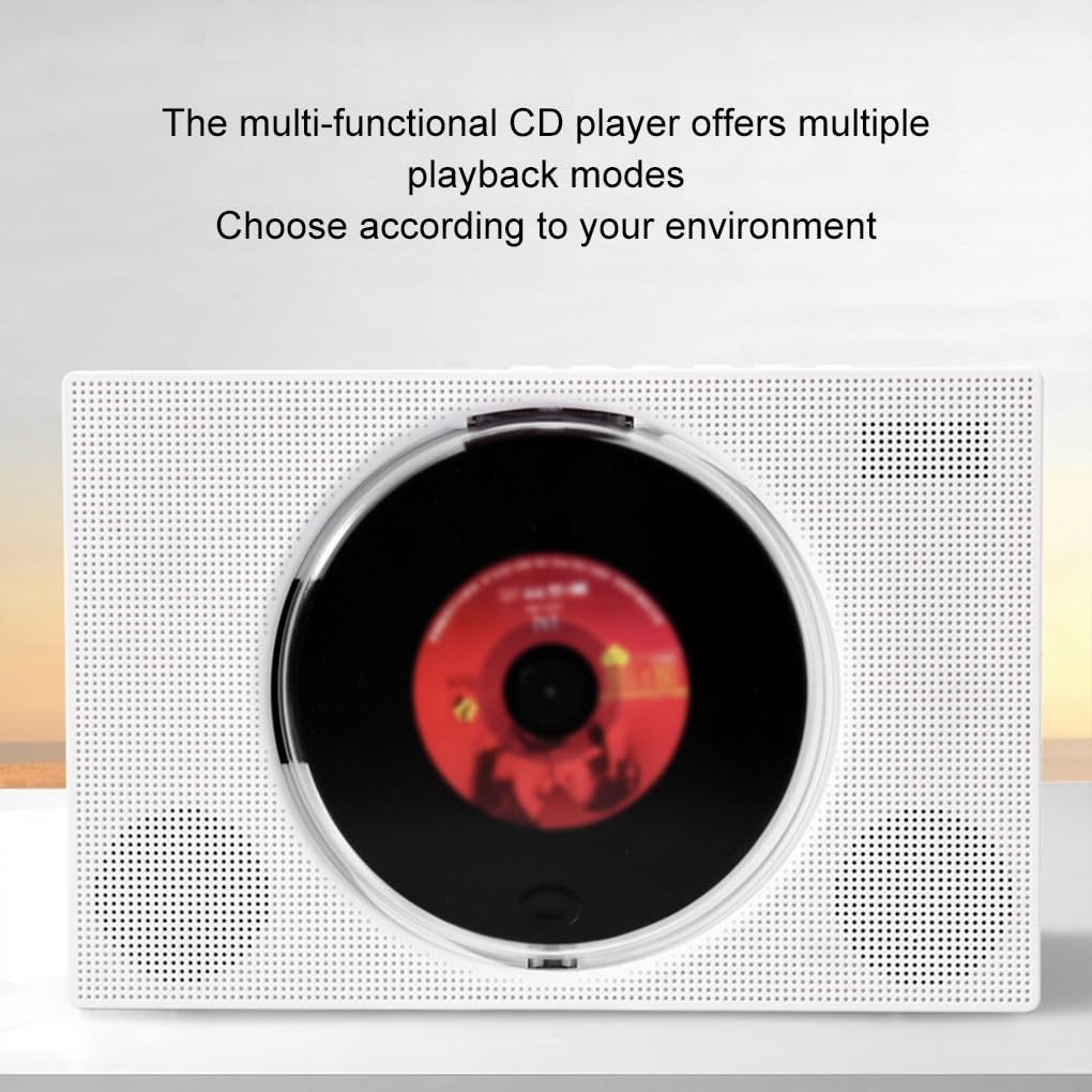 Opciones de reproducción versátiles y Durabilidad se Combinan en un Reproductor de CD portátil. Reproductores de CD para el hogar. Reproductor de
