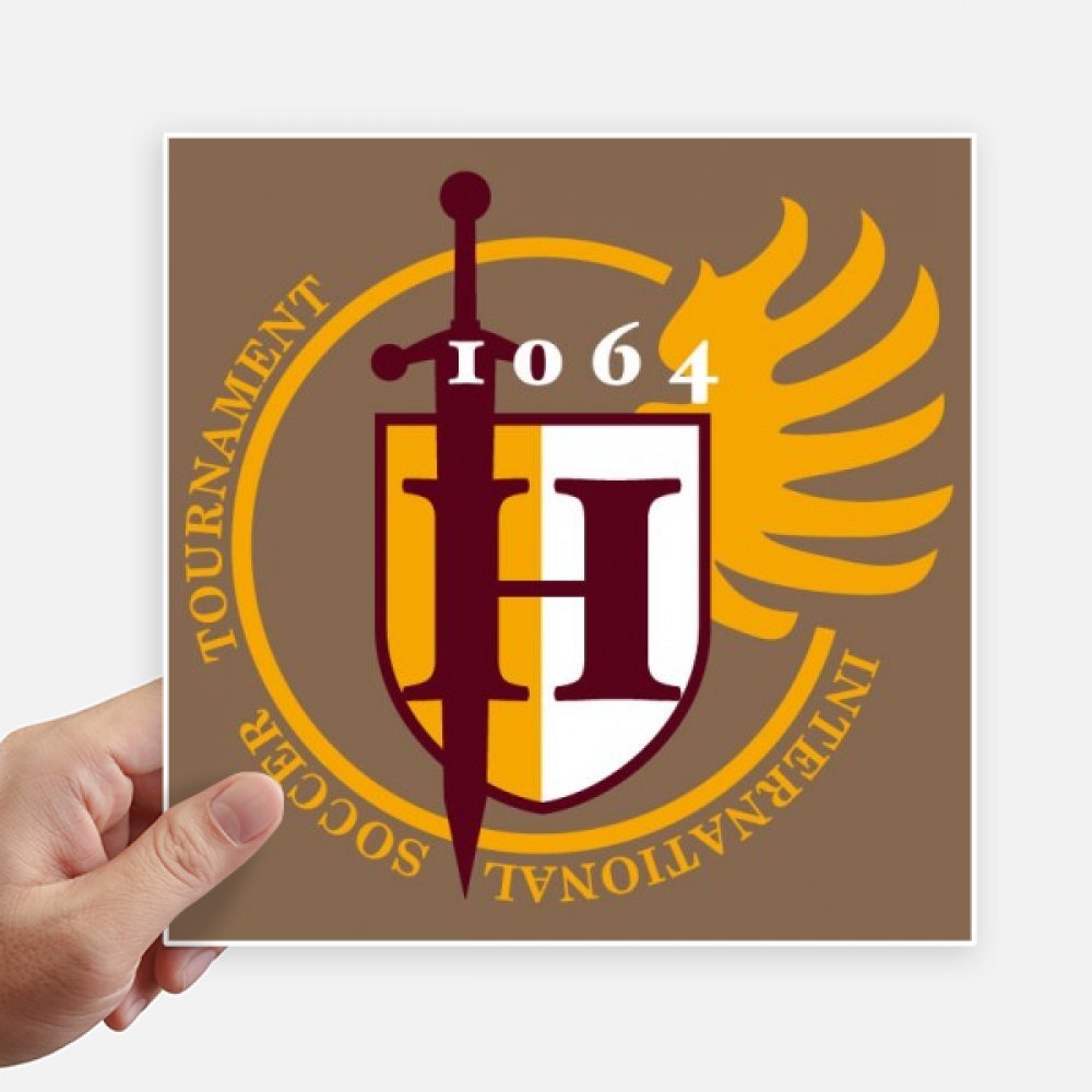 Stickers Moyen Age bouclier de chevalier autocollant pc portable et décoration murale