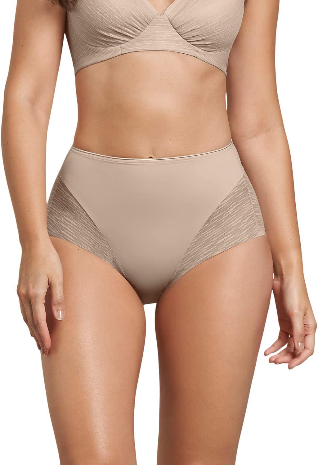 Sheer Undetectable – Tummy Control Underwear for Women - High Waisted Sheer Lace Shapewear Panties