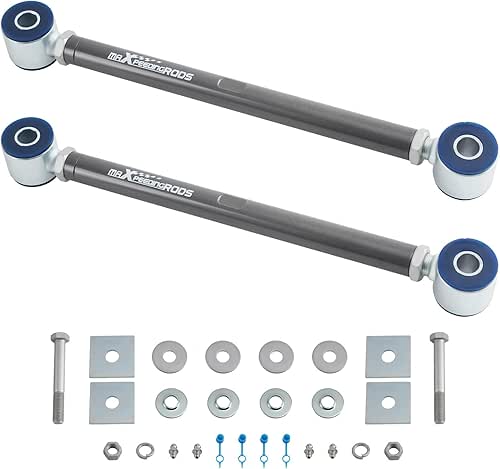 maXpeedingrods Adjustable Rear Strut Rods for Chevy Corvette 1980-1982