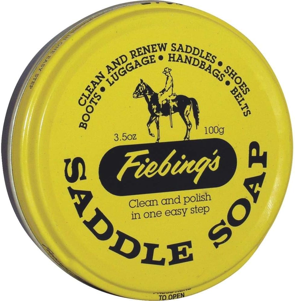 Saddle Soap, 3 oz, Yellow