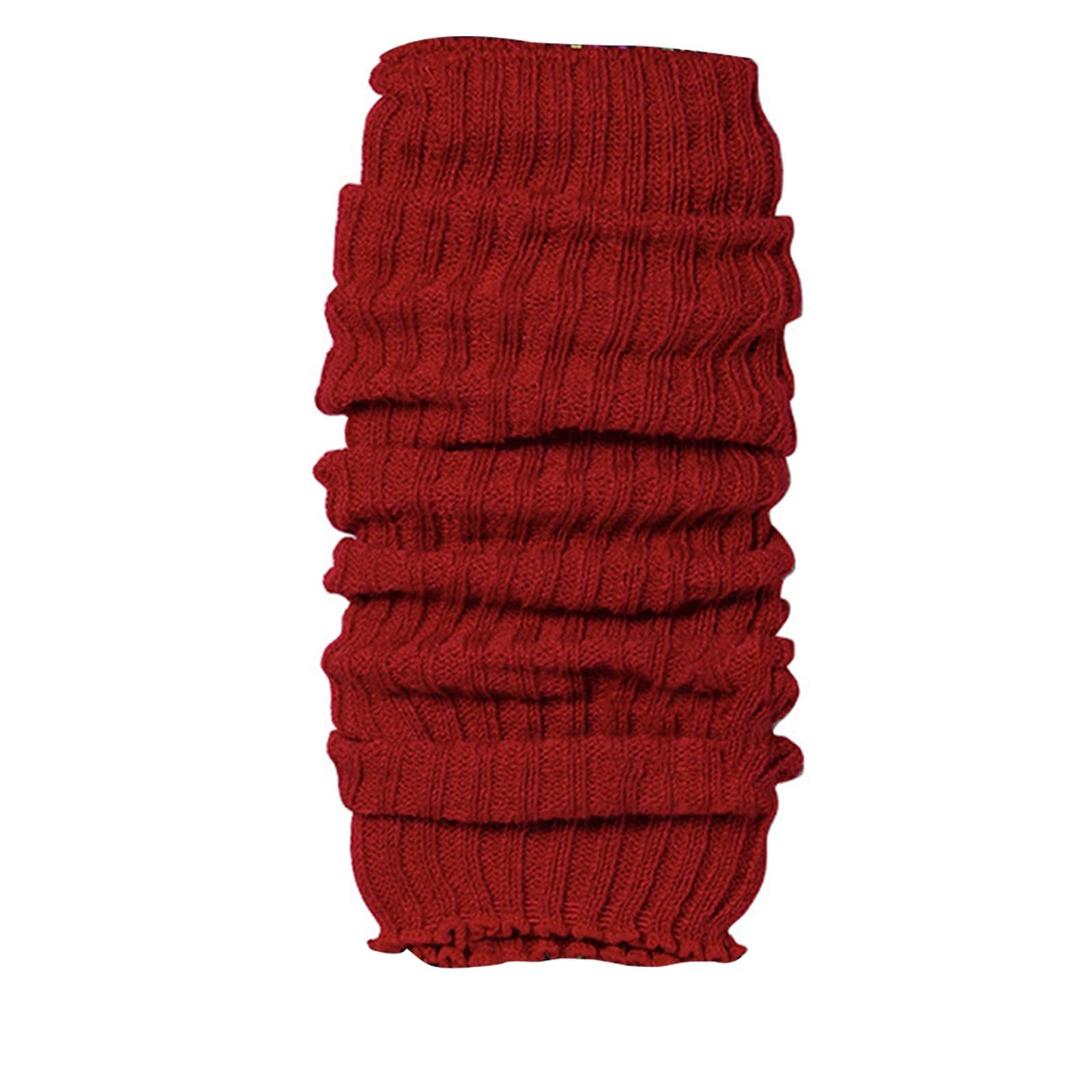 Knitted Leg Warmers Women 80S Vintage Party Y2K Socks Soft Warm Winter Fall Cute Party Accessories Fashion