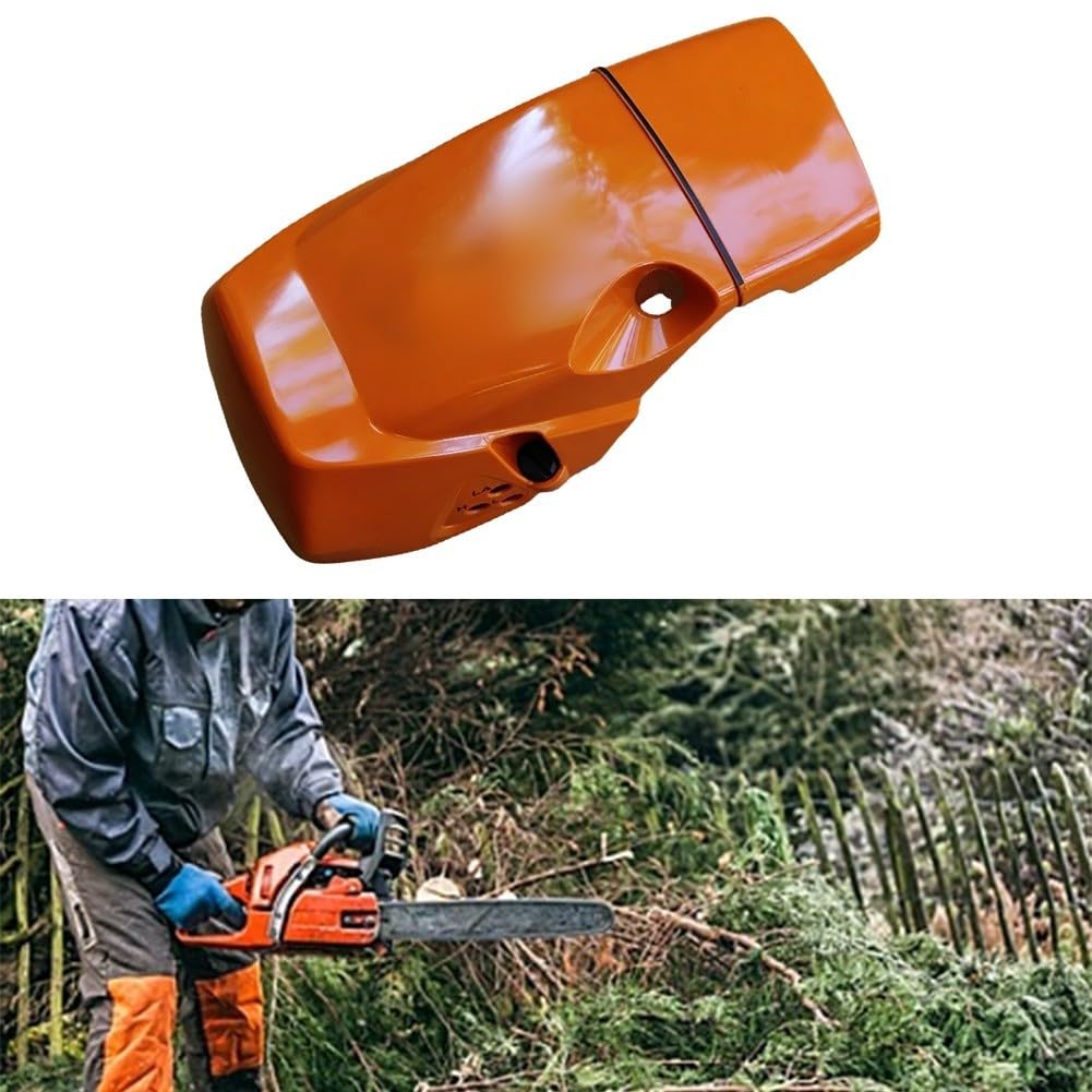Per MS462 MS462C Copertura Testa di Cilindro 1142 080 1600 Componente di Plastica Arancione Ricambio Componente Motore Misura Diretta per Outdoor Power Equipment Accessorio