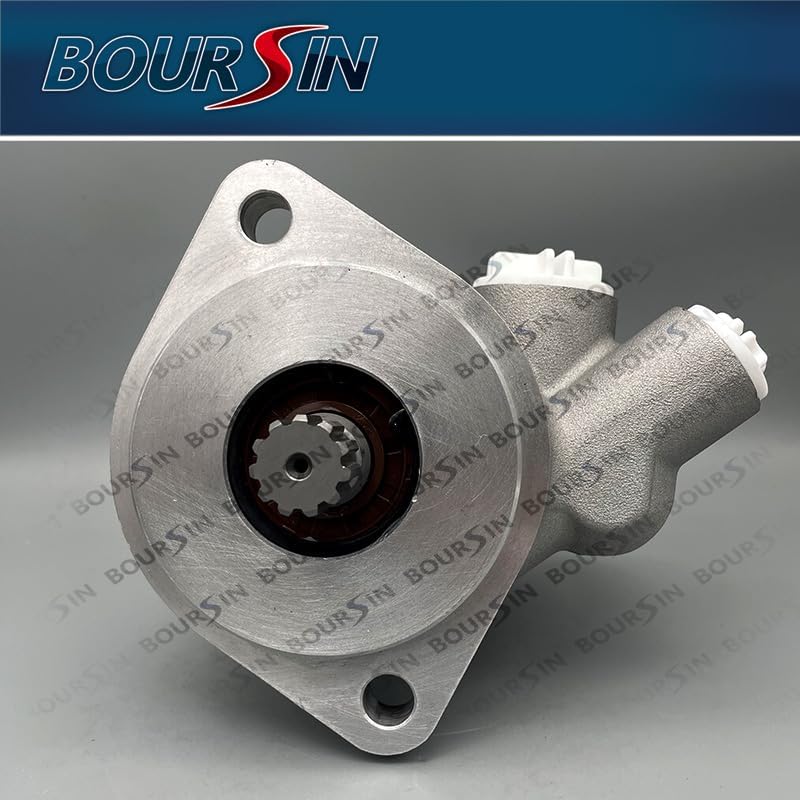 Power Steering Pump Compatible with Freightliner 60 Peterbilt Haldex, Kenworth EV221615L101 14-14375-001