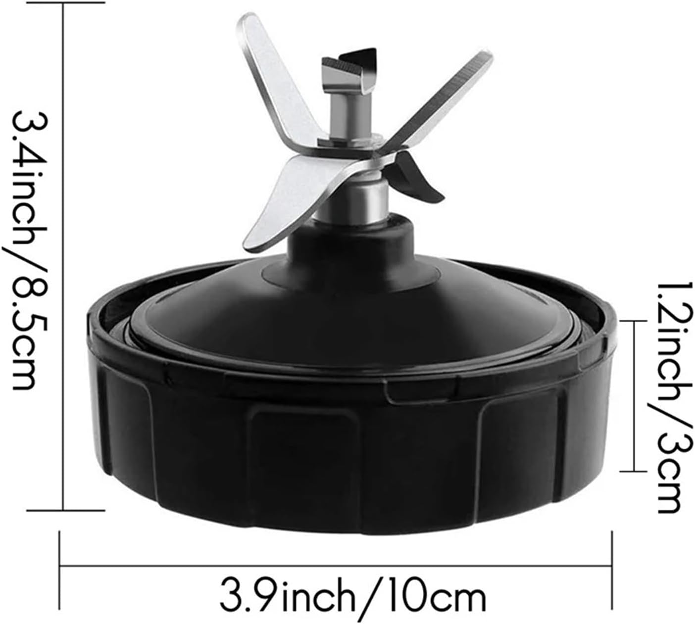 A29R 8X 7 Fins Extractor Blades，Blender Replacement Parts With Washer Rubber，Compatible For Nutri Ninja Auto IQ BL486 BL642