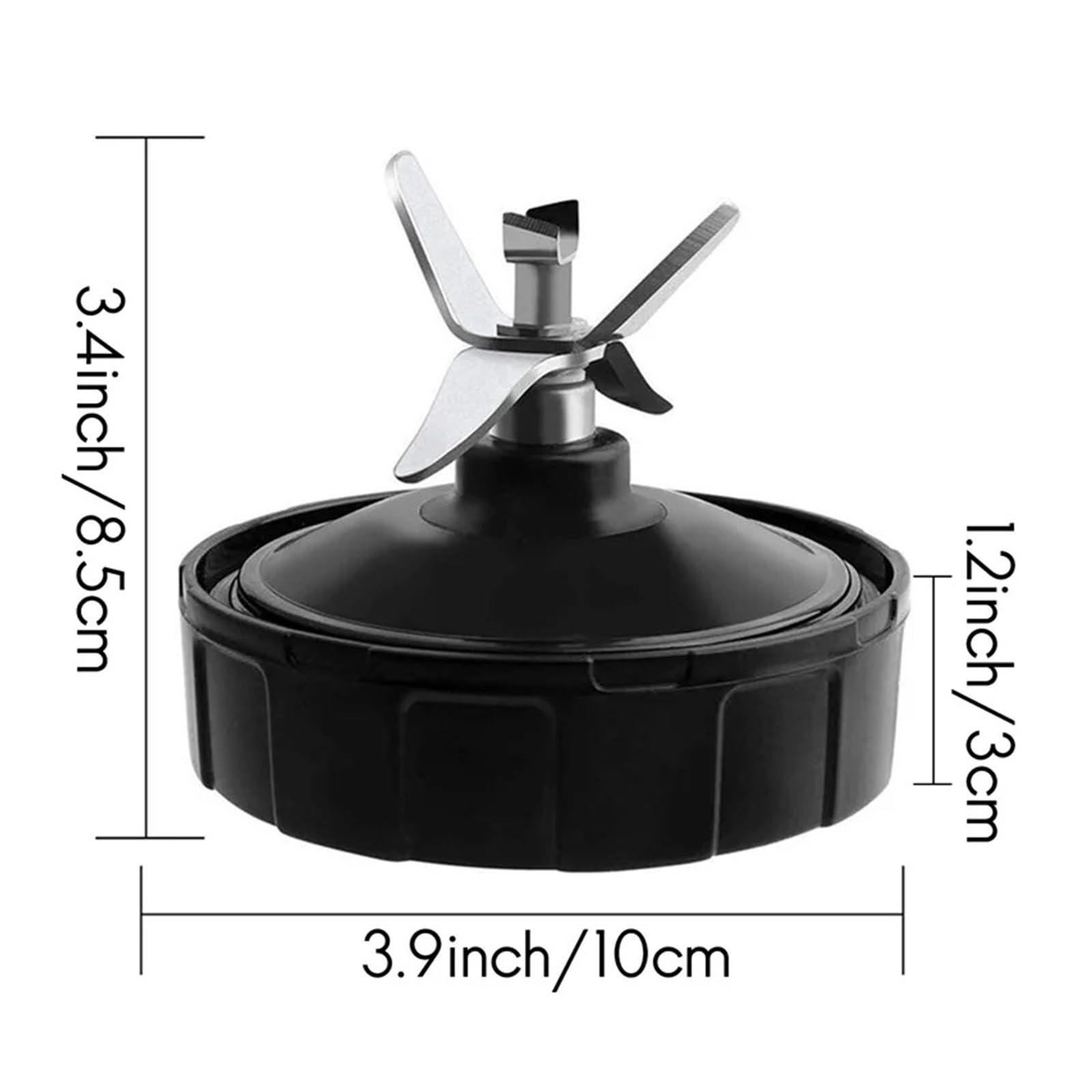 Lame Di Estrazione A 7 Pinne 6X, Compatibili Con Ninja, Parti Del Frullatore Con Rondella In Gomma, Compatibili Con Nutri Ninja, Auto IQ BL486 BL642 N102 BL682