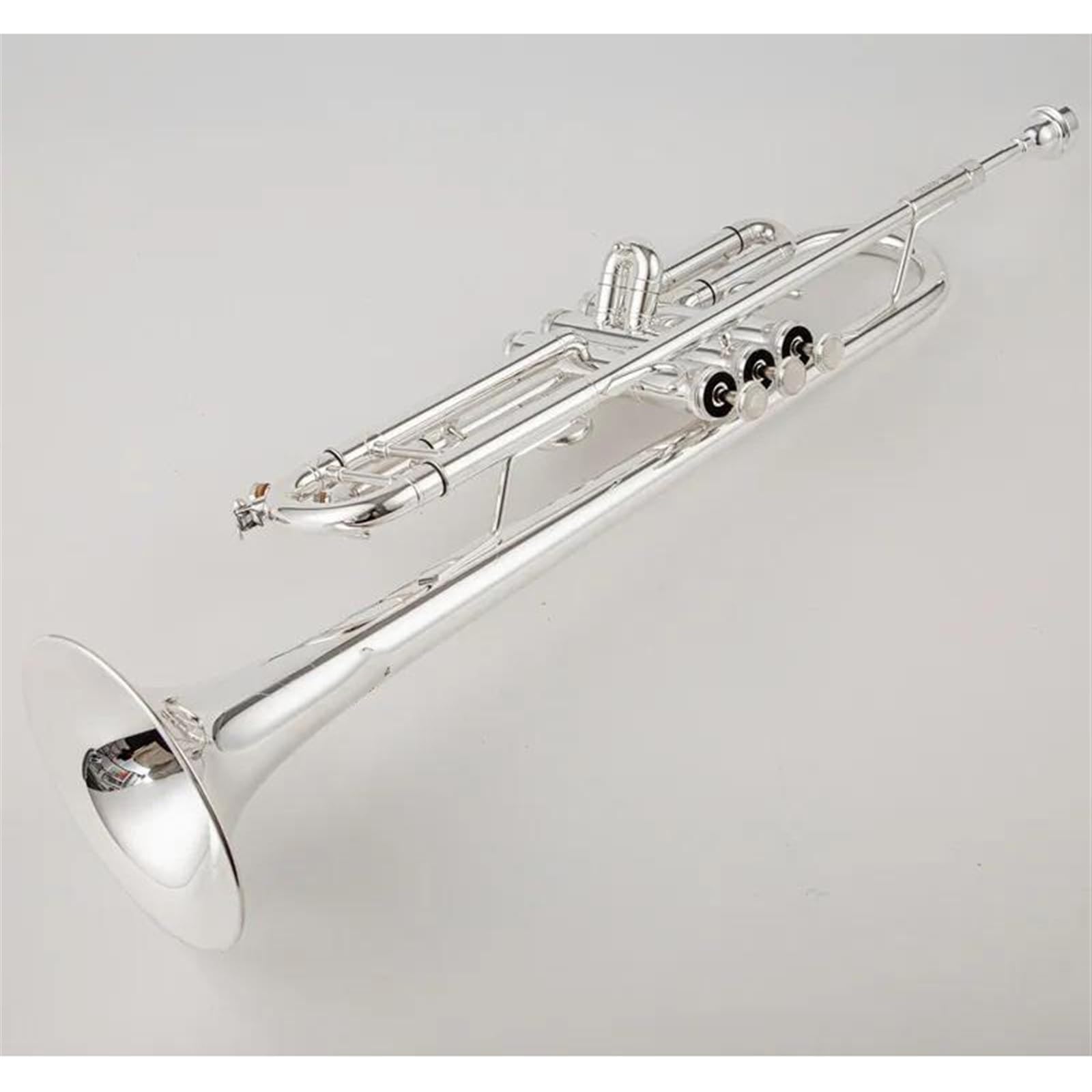Tromba Per Principianti Tromba In Sib Sib Strumenti Musicali A Tromba Professionali In Ottone Placcato Argento Con Custodia In Pelle
