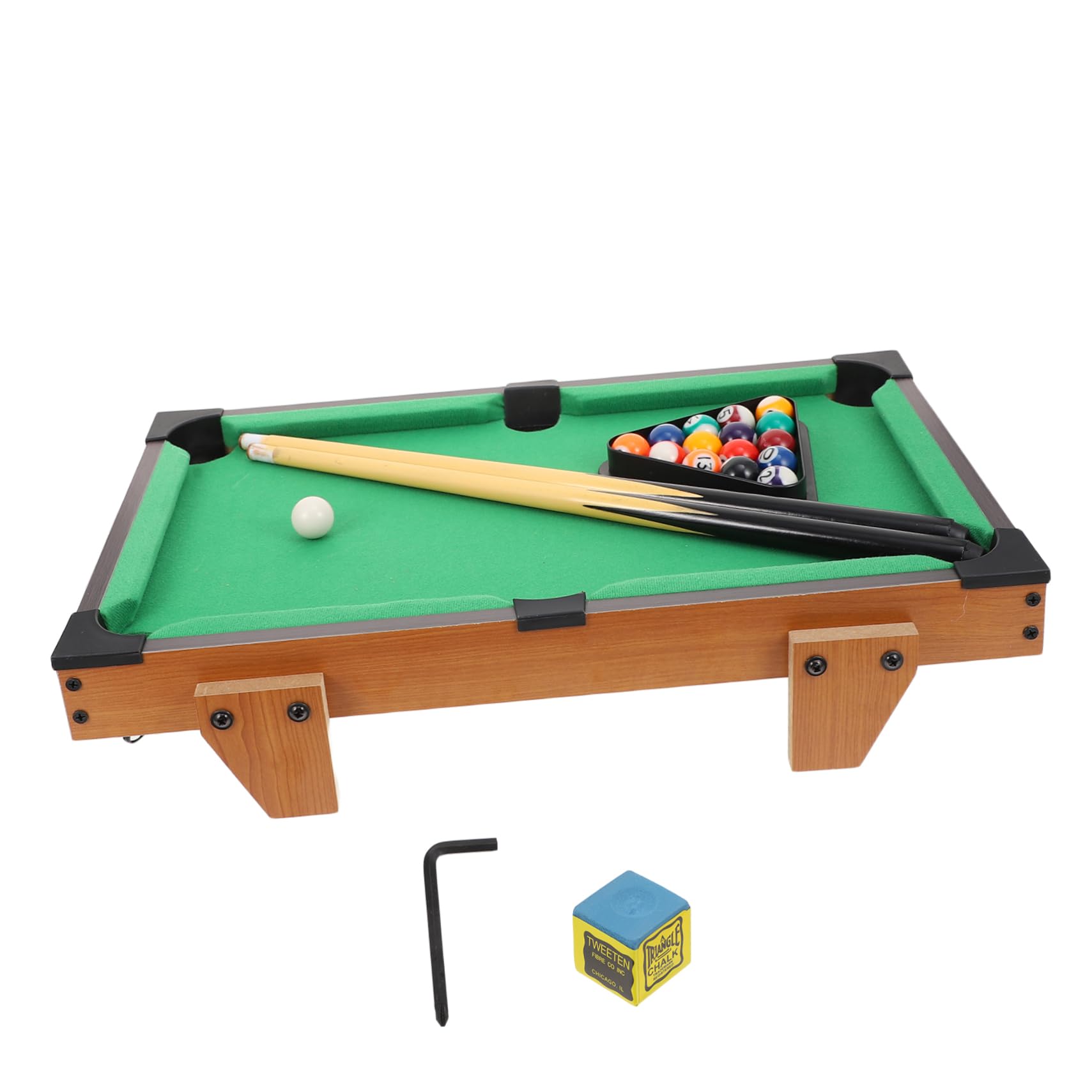 Juego de Mesa de Billar para Niños 69Cm Material MDF y PVC, Fomenta Coordinación Mano-Ojo y Creatividad en Interiores