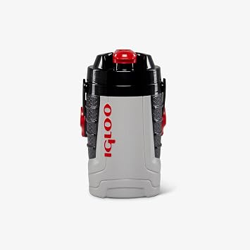 Igloo Proformance 1 Quart Water Jug, Black/Red