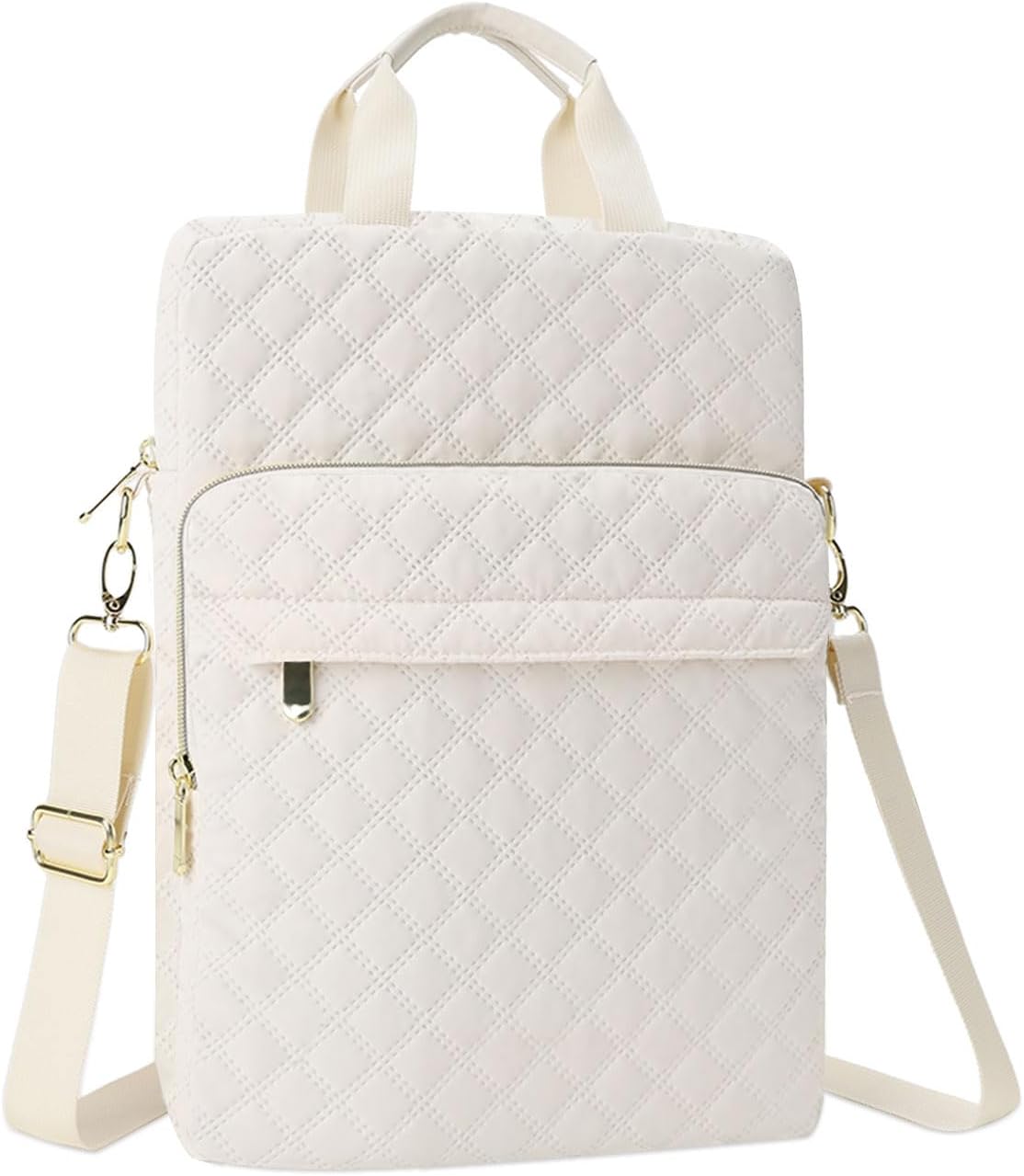 Laptop Tablet Sleeve Bag Carrying Case Compatible with 14 inch MacBook Pro M5 M4 M3 M2 M1/13.6 inch MacBook air M4 M3 M2/13 Inch iPad Pro M4 Air M3/13 MacBook Neo/12.9 inch iPad with Keyboard, Beige