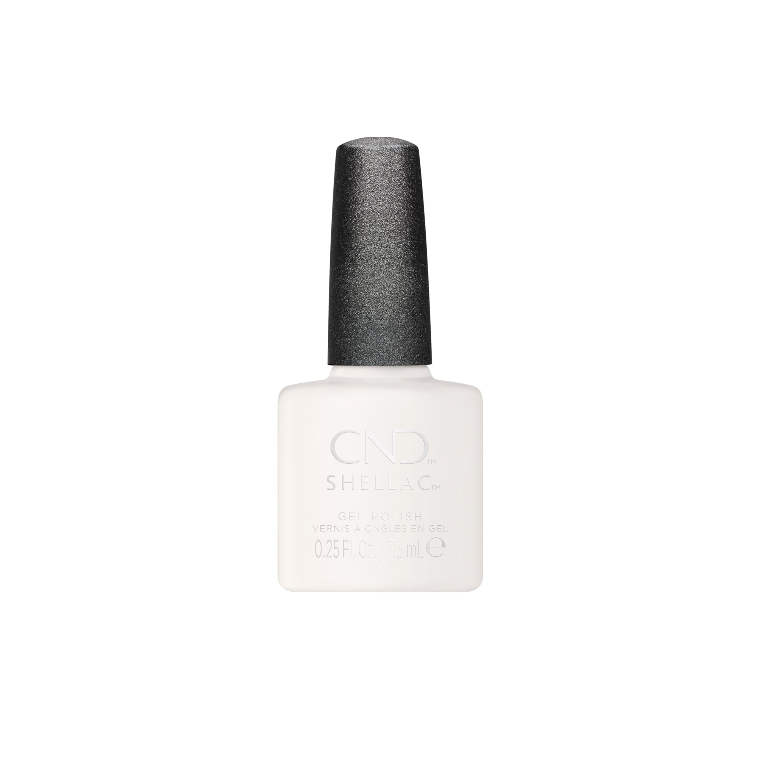 CND Shellac Nail Polish, White Wedding